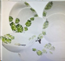 Столовый набор 13 предметов квадратный / GRAY Sq13/7595 L (7242) /уп 2/ Монстер