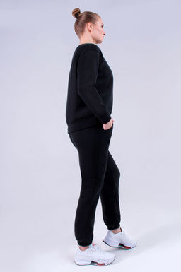 Арт. 2908Костюм женский с начесом 44-52 (5 шт) Цвет:черный - Калинка фото 2