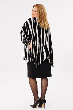 Костюм Michel Chic 1398 черный, зебра  фото 2