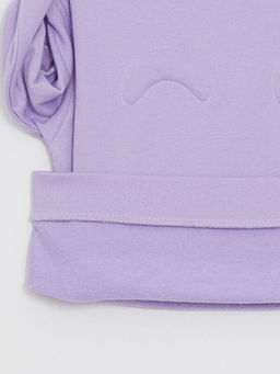 Bisiklet Yaka Uzun Kollu K?z ?ocuk Sweatshirt - Waikiki фото 2