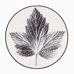 Коврик для ванной «Этель» Natural print, 57×57±2 см, велюр