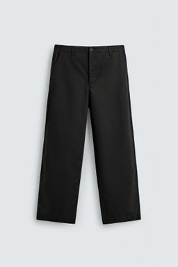 TEXTURED BALLOON FIT TROUSERS - Zara фото 7
