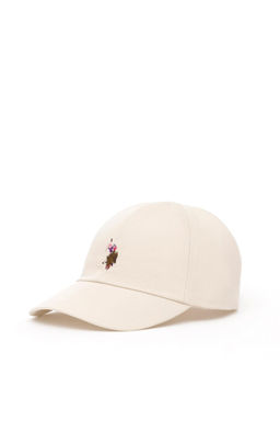 U. S. Polo Assn / Кремовая шапка для девочки