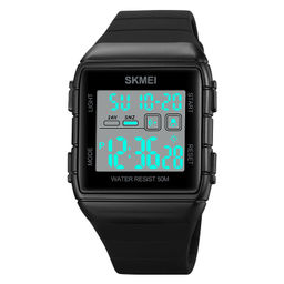 Часы наручные Skmei мужские электронные спортивные 1960black-white