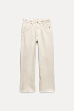 TRF CROPPED FLARE HIGH-WAIST JEANS - Zara фото 20