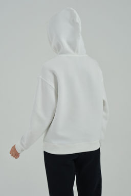 Худи Белый ATSC Sweat Hoodie