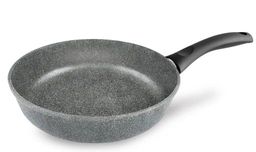 Сковорода Готовить легко Stone Gray несъемная ручка, 24 см - Нева металл посуда фото 3