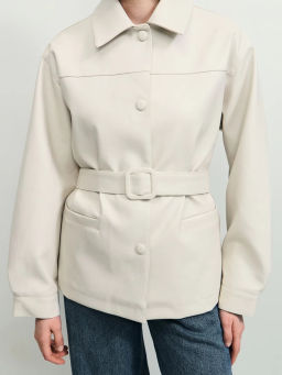 Куртка-рубашка с поясом ZR2604102208-60 / Zarina  фото 5