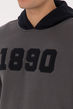 Erkek Gri Sweatshirt