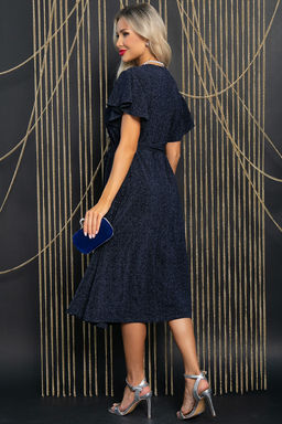 Платье Мелодия любви (мерцающий синий) П11770 - Lt collection фото 2