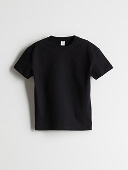 Bisiklet Yaka Basic Erkek ?ocuk Ti??rt