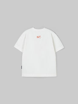 Футболка оверсайз "Тофу" с принтом 7+