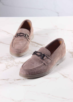 Лоферы туфли 172.2614be. капучино замша