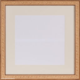 Рамка для оформления вышивки 40х40 с паспарту 8024 /DS3211-856/окно 28х28