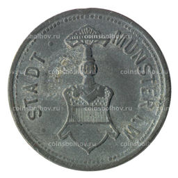 Монета 10 пфеннигов 1917 года Германия  Нотгельд (Мюнстер)