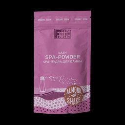 Family Forever Organic Boom Спа-пудра для ванны "Миндальный шейк" 200г