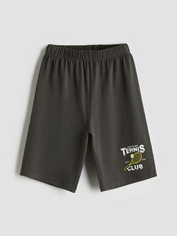 Beli Lastikli Erkek ?ocuk Pijama ?ort 2li