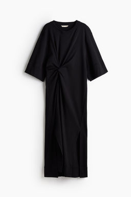 Vestido camiseta con detalle girado - H&m фото 4