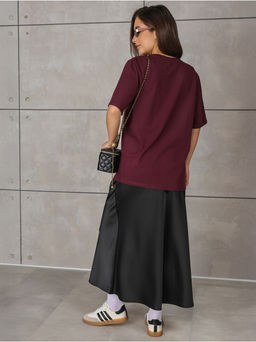 Футболка Базовая Шоколад женская - София фото 7