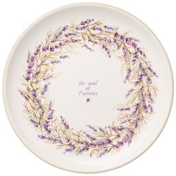 ТАРЕЛКА ПОДСТАНОВОЧНАЯ ДУША ПРОВАНСА 26*26 СМ. ВЫСОТА=3 СМ.