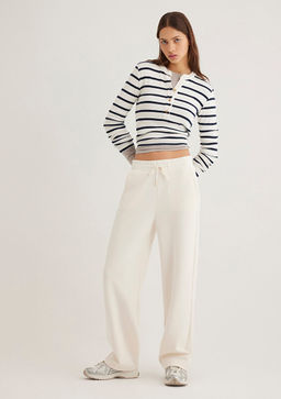 Sporty Lux Ekru TENCEL TM Modal Esofman Alt? - Mavi фото 2
