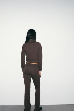 FLARE FLEECE TROUSERS - Zara фото 15