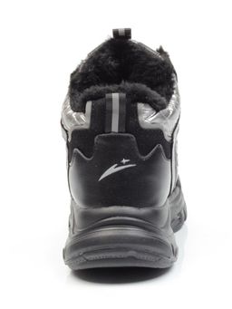 04-8525-4 BLACK Ботинки зимние женские (искусственные материалы) - Фабричный китай фото 8