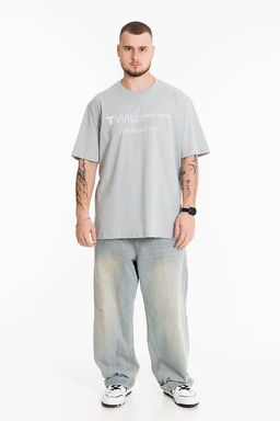 Футболка М125038Па серый - Елена фото 2