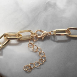 Чокер Саммер с цветами, разноцветный в золоте, 40см - Queen fair фото 2