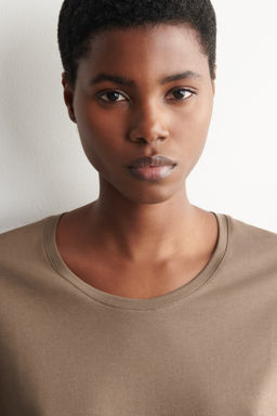 CAMISETA DE ALGOD?N CON CUELLO REDONDO - H&m фото 6