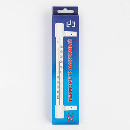 Цена за 3 шт. Термометр, градусник уличный, на окно, на гвоздике, от -50°С до +50°С, 20.5 х 6 см