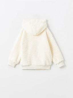 Kap??onlu Erkek Bebek Fermuarl? Sweatshirt