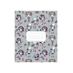 Цена за 10 шт. Тетрадь 12 листов в линию На Стиле, обложка мелованный картон, ВД-лак, блок № 2 (серые листы), МИКС - Calligrata фото 4