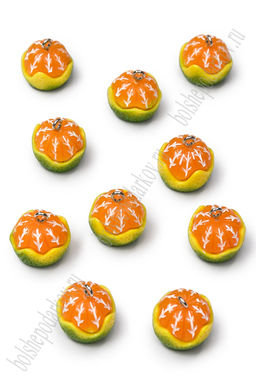 Подвеска "Мандарин" 1,5*1,5 см (10 шт) SF-7726, №3