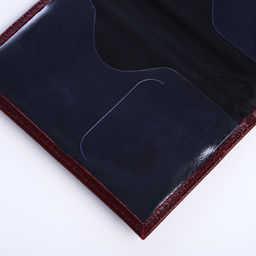 Обложка для паспорта, цвет бордовый - Simaland фото 6