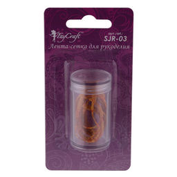 FAYCRAFT Ювелирная лента SJR-03 3 мм 5 х 1 м СК/Распродажа №16 розовый  фото 3