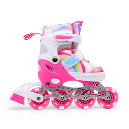 Ролики детские (размер S) розовый, в сумке