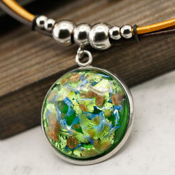 MAGIC FOREST Колье из муранского стекла LKY4627