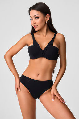 Купальный костюм жен. Asamy черный SWIM Bandeau bra