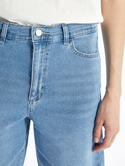 Bermuda Fit Kad?n Jean ?ort
