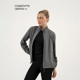 Футболка женская Resport, бифлекс, размер 48 (L), чёрная