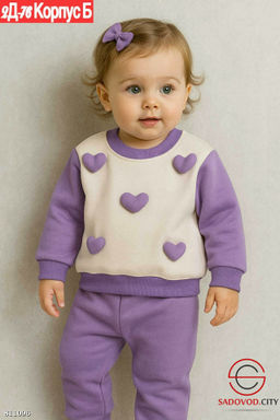 Костюм с начёсом для девочки - Bruno фото 3