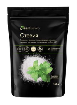 GF Заменитель сахара Стевия (экстракт) 150 гр - Greenformula фото 2