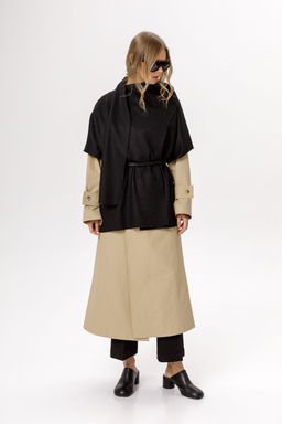 Пончо Pirs 6596 черный