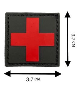 Медицинский патч "Красный крест" - Тактический патч с изображением красного креста.
