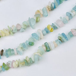 Бусины для украшений из Берилла микс крошка 80 см