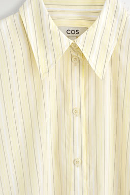 CAMISA DE ALGOD?N DE RAYAS CON PLIEGUE - H&m фото 2