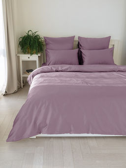 Наволочки сатин 70x70 (2шт) лиловый сатин - Denastia фото 5