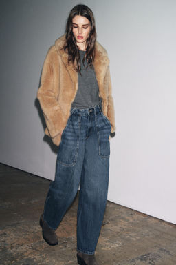 ZW COLLECTION BALLOON JEANS - Zara фото 6