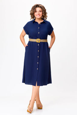 Платье Swallow 747.1 темно-синий фото 8